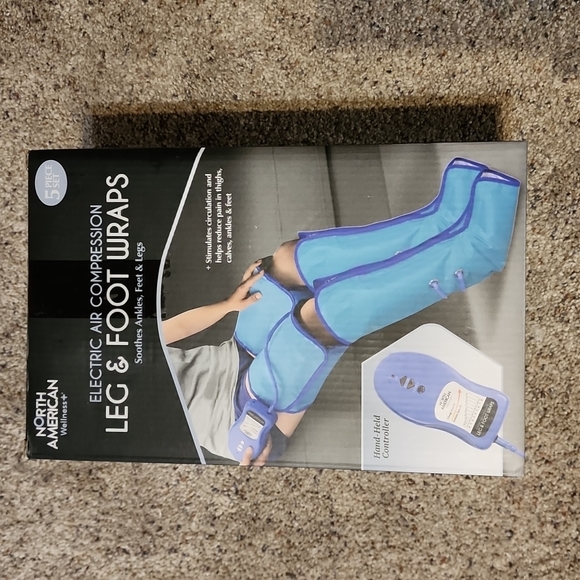 Electric leg and foot compression wraps - Picture 1 of 1